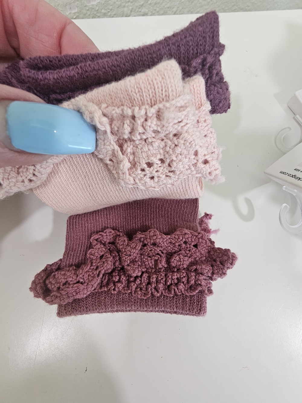 Kids Ruffle Midi Socks - (0-6M) 6 Packs Of 3 Each, Brand New - Picture 5 of 7